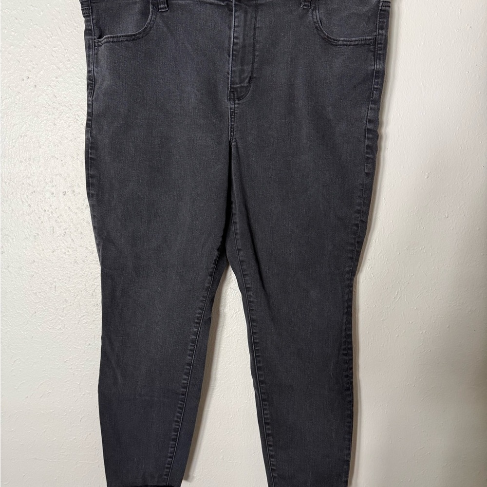 American Eagle Outfitters Dark Gray Skinny Jeans
